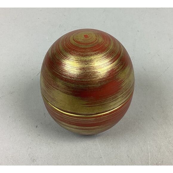 Vintage Oriental Porcelain Egg Cup With Lid - 3.25”H - Picture 5 of 7